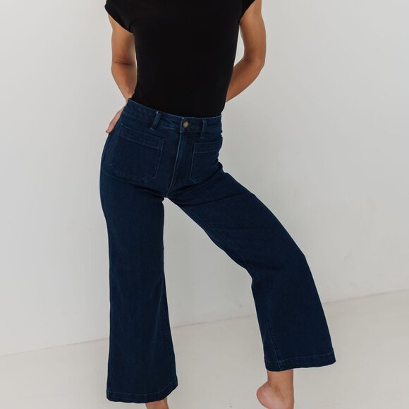 The Sailor Jean | Dark Vintage Indigo | Rolla's Jeans - Picture 4 of 10